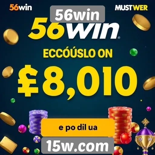 Promoções e bônus oferecidos pela plataforma 56win