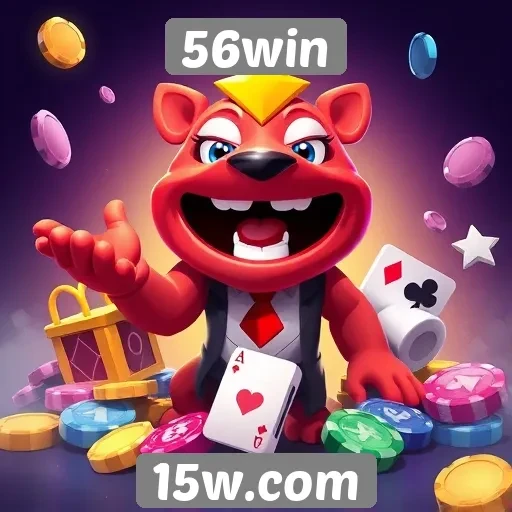 Opções de jogos disponíveis na plataforma 56win